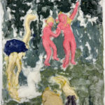 The Fall of Man 33x23,7, Seife, Acryl